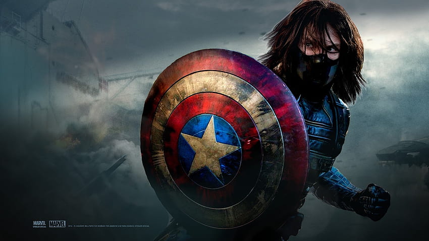 winter soldier background. Cool for me!, Winter Soldier Logo HD wallpaper