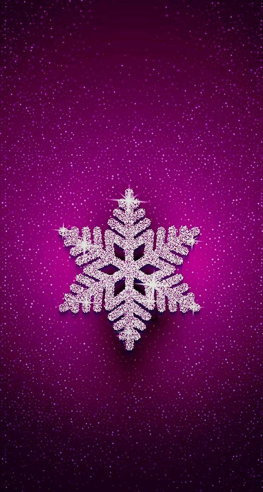Czarne i różowe i srebrne błyszczące płatki śniegu zimowe święta. iphone boże narodzenie, boże narodzenie telefon, boże narodzenie, fioletowy śnieżynka iPhone Tapeta na telefon HD