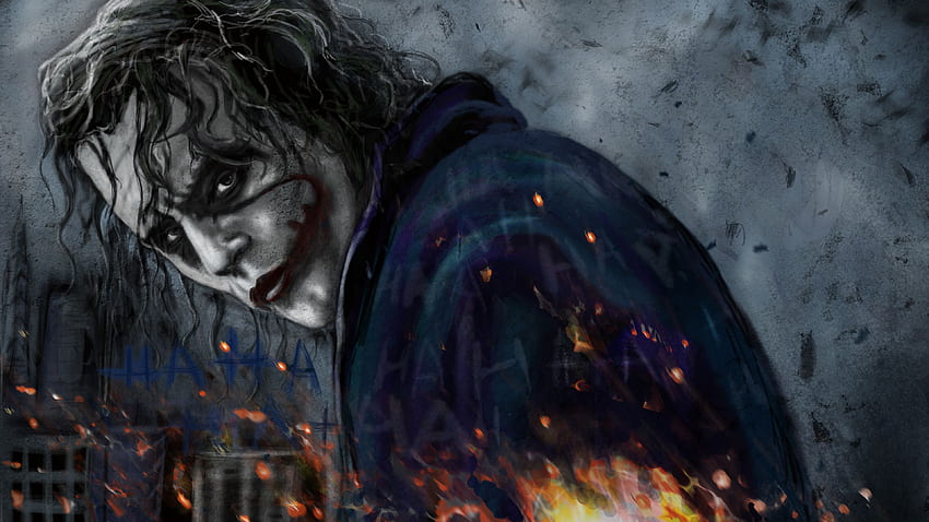 Joker New Artworks , Artwork, Blue Joker HD wallpaper | Pxfuel