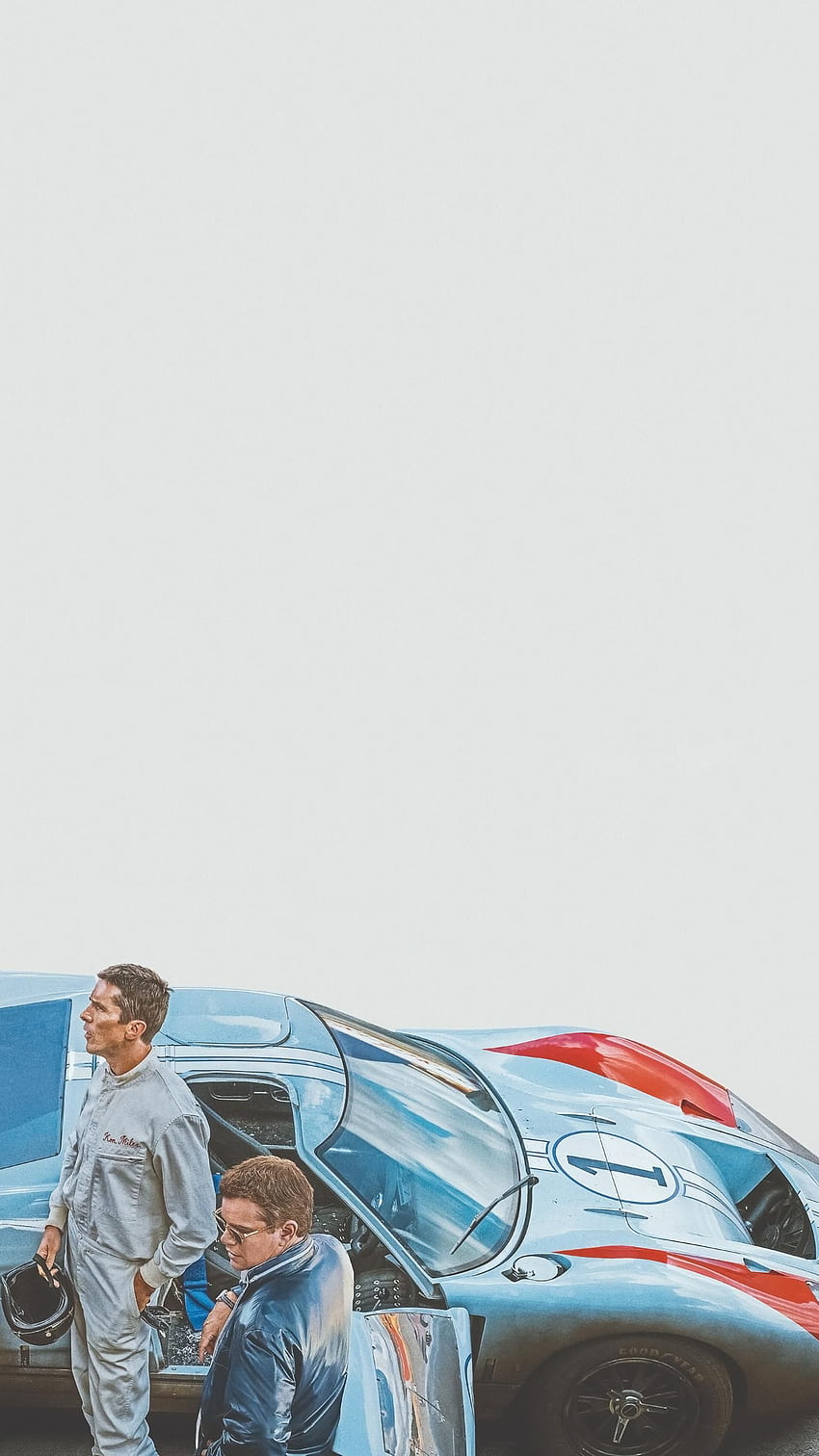 Ford v Ferrari (2019) Phone . Moviemania. Ferrari, Ford, Ford gt40, Le Mans 66 HD phone wallpaper