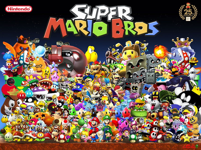 Background for Gt New Super Mario Bros HD wallpaper