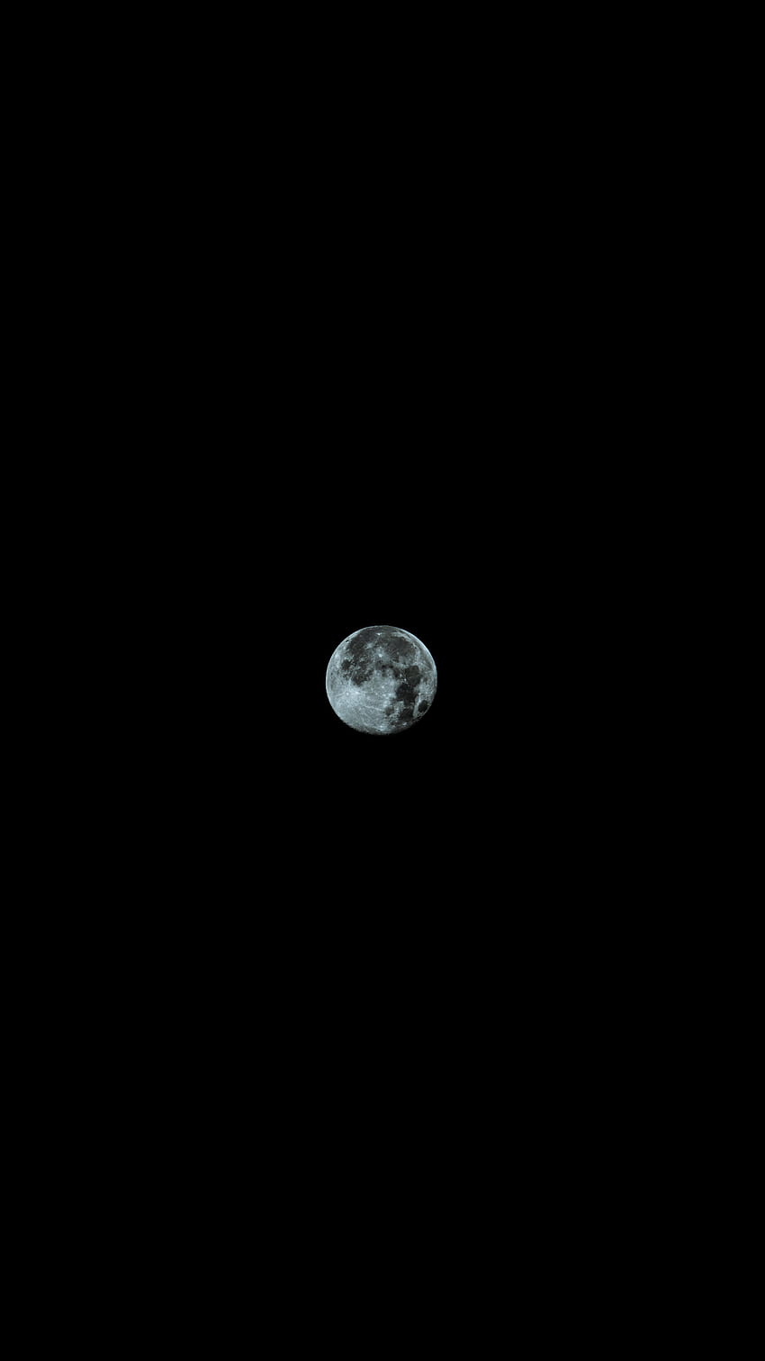 Noche, Luna, Cráteres fondo de pantalla del teléfono