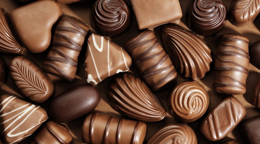 *Süße Schokolade*, lecker, Schokolade, lecker, Süßigkeit HD-Hintergrundbild