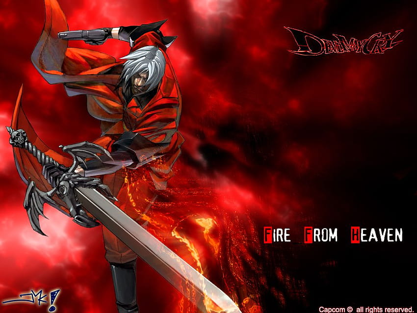Devil May Cry : Fire From Heaven, Devil May Cry Anime HD wallpaper