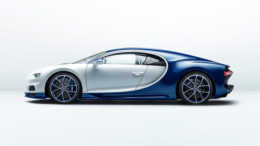 Bugatti Chiron: 新しい次元を打ち破る、Bugatti Blue Chiron 高画質の壁紙