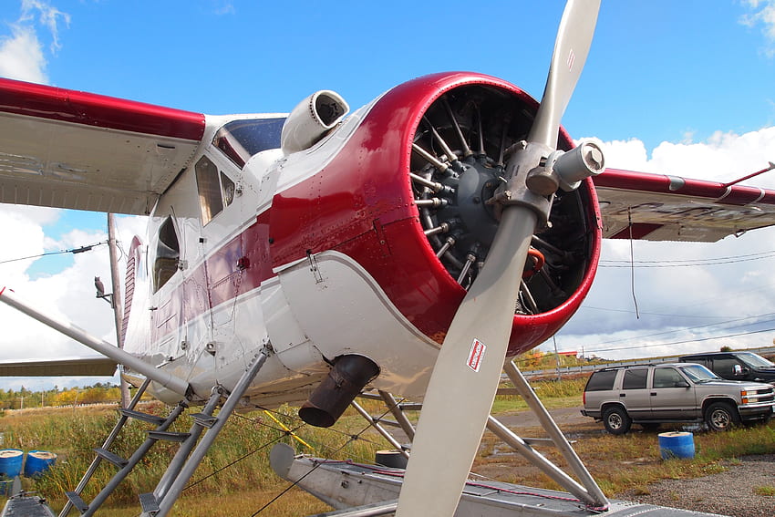 stock of aircraft propellers, aviation, bush plane HD wallpaper