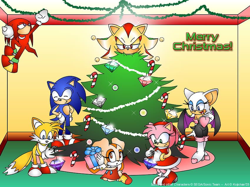 Sonic Xmas Picture 78296965  Blingeecom