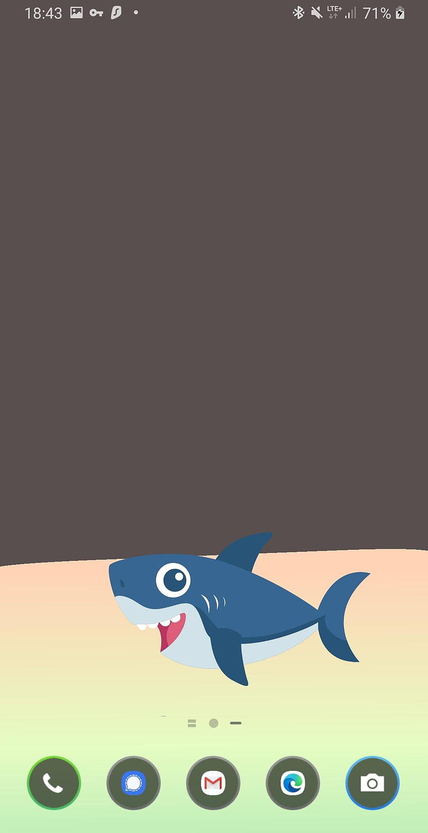 아기 상어 - Android용 어린이를 위한 귀여운 미학, Shark Aesthetic HD 전화 배경 화면