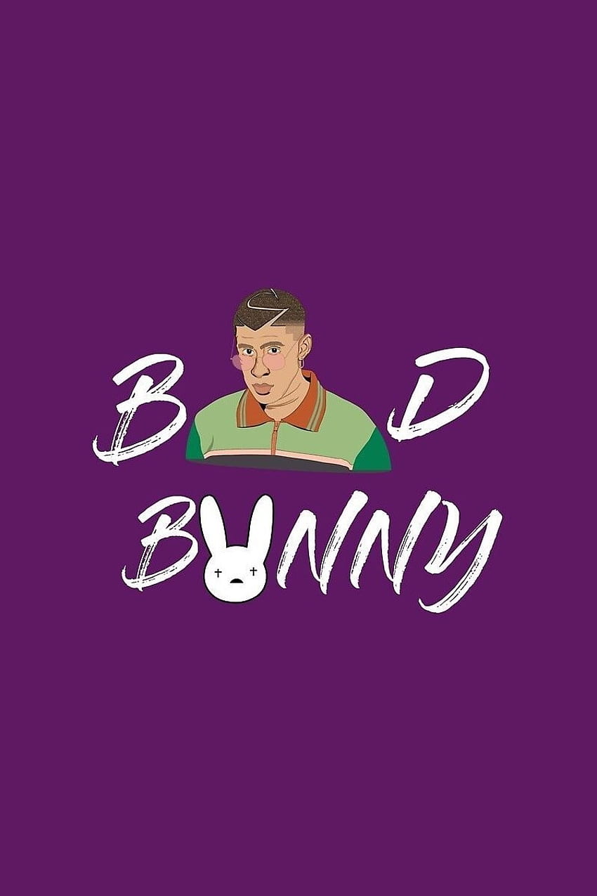 iPhone Bad Bunny - Impressionante, Bad Bunny Logo Papel de parede de celular HD