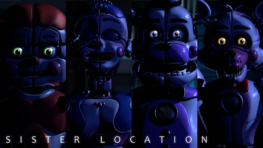 FNAF Computer, Five Nights At Freddy's Sister Location HD-Hintergrundbild