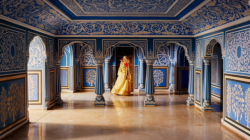 Кралското семейство на Джайпур изброява първия кралски имот на Airbnb, Indian Palace HD тапет