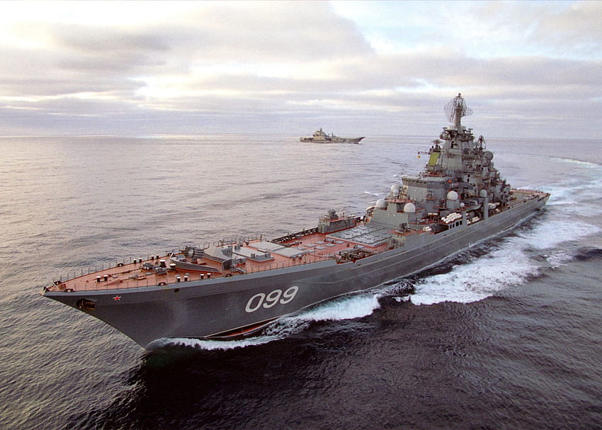 Crucero de batalla ruso Pyotr Velikiy , Militar, HQ fondo de pantalla