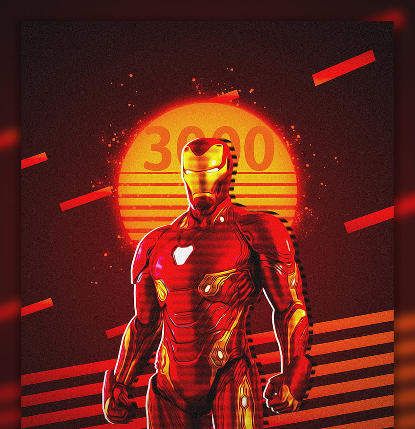 Iron Man , Marvel Superheroes, I Love You 3000, Artwork, Fan art, Graphics CGI HD phone wallpaper