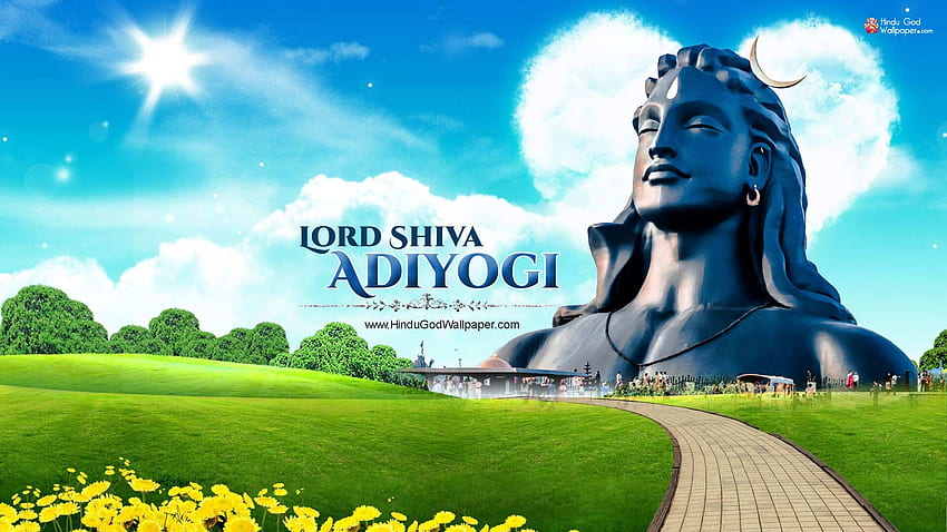 Adiyogi Shiva Statue - พระเจ้า Adiyogi, Adiyogi วอลล์เปเปอร์ HD