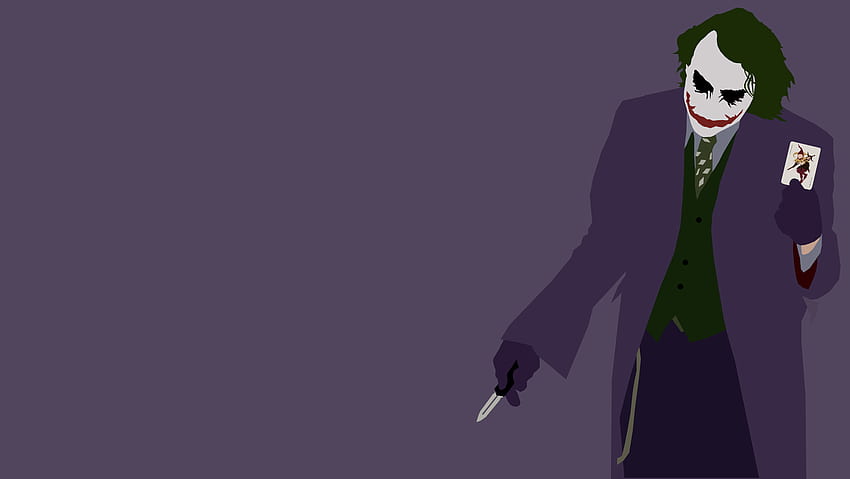 Joker (Heath Ledger), Purple and Green Joker HD wallpaper | Pxfuel
