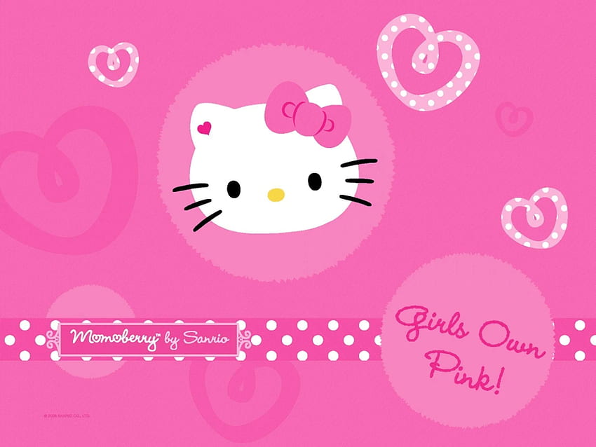 Hello Kitty Background For Laptops, Cute Hello Kitty Laptop HD wallpaper