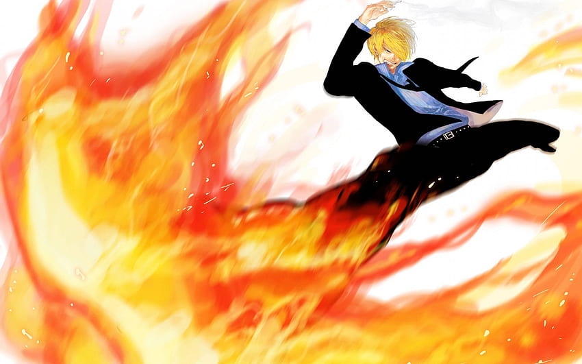 Diable Jambe One Piece Fanart [] for your , Mobile & Tablet. Explore Sanji . Zoro , One Piece Sanji Diable Jambe HD wallpaper