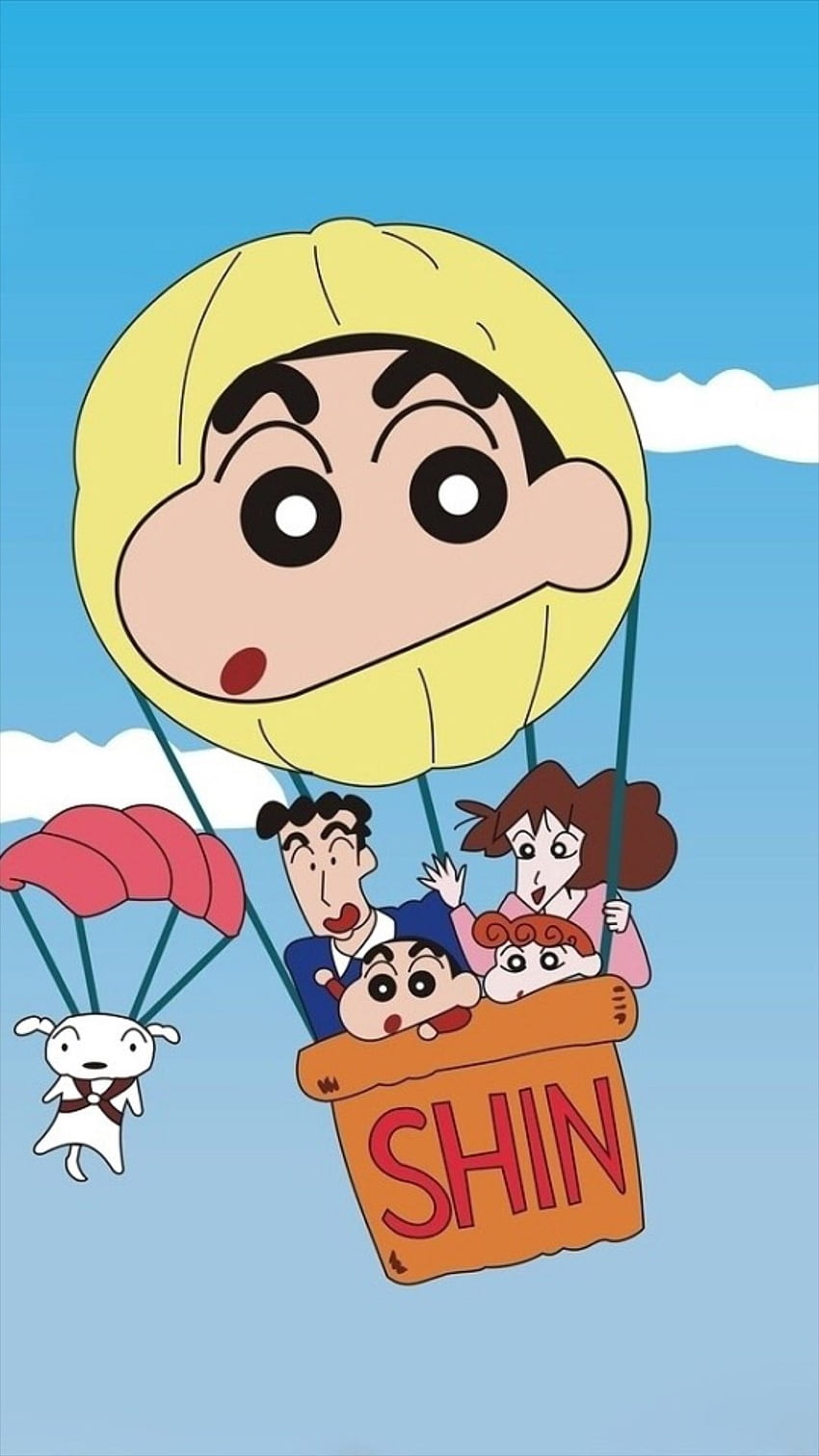 Shinchan For, Air Balloon HD phone wallpaper