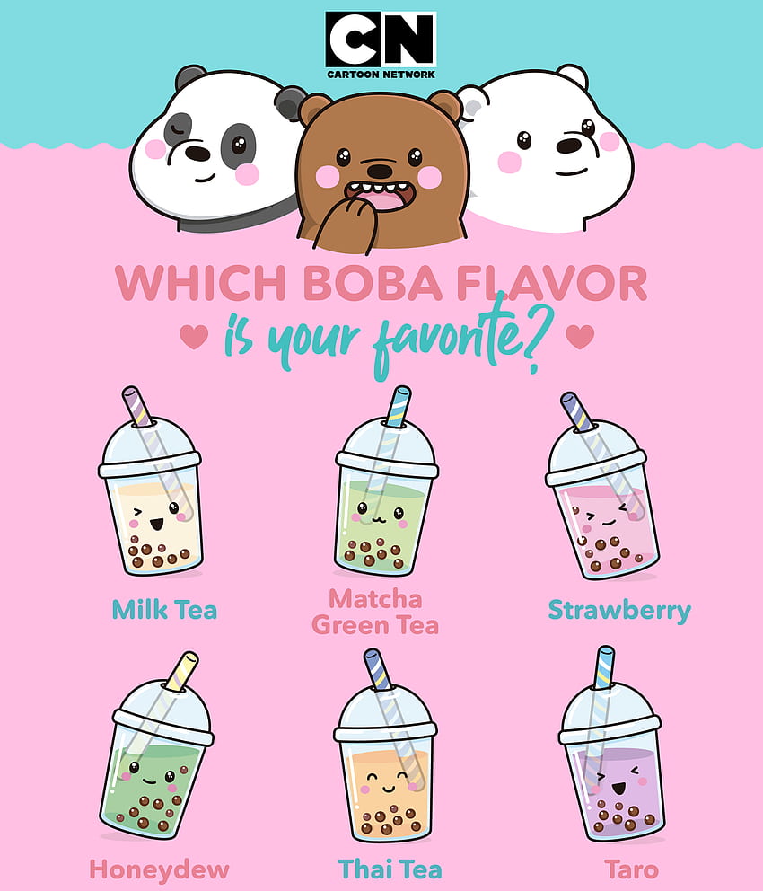 Kawaii boba cute drinks HD phone wallpaper  Peakpx