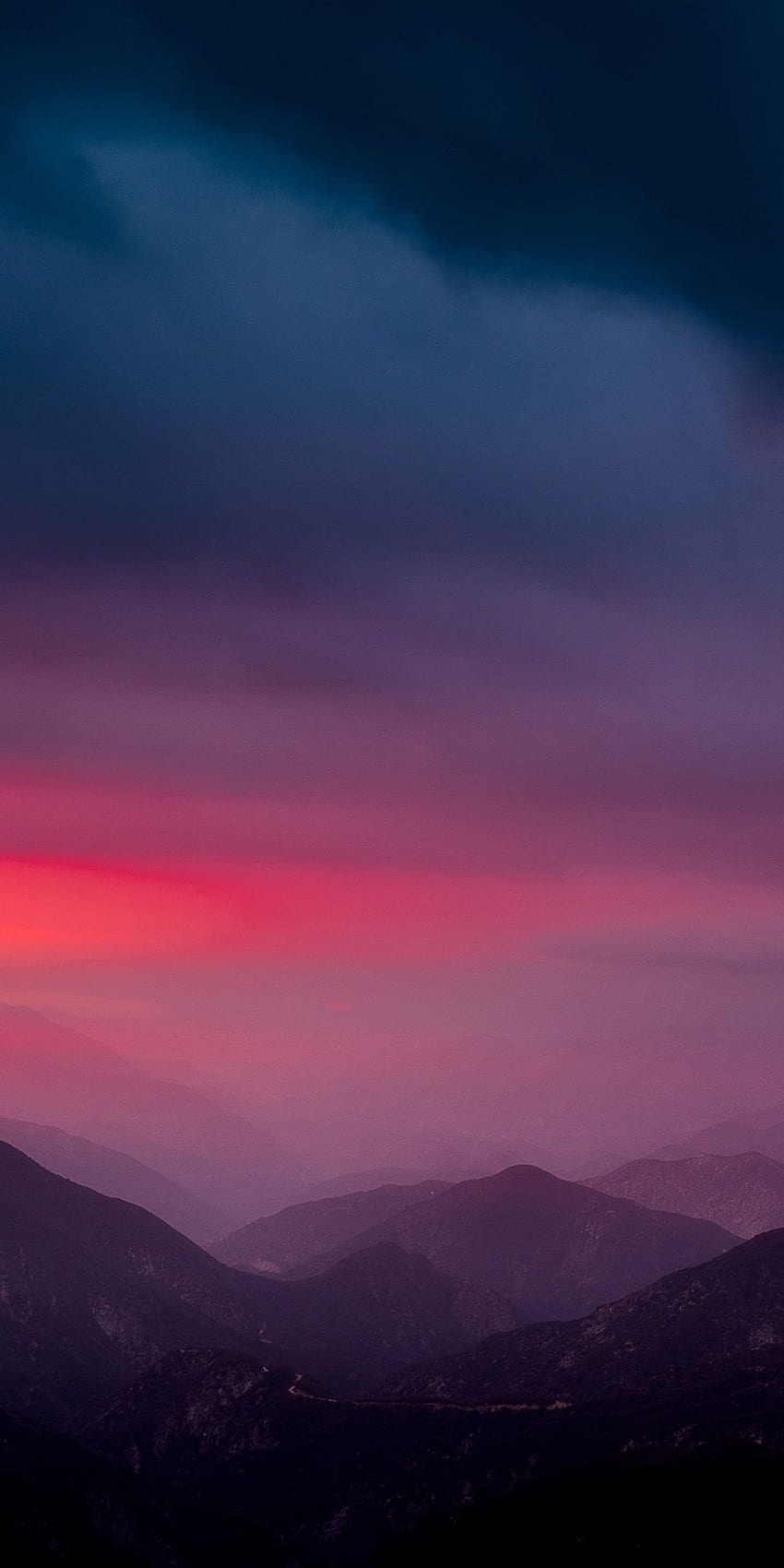 Horizon, sunset, mountains, dark . iPhone landscape, Beautiful background, Sky aesthetic HD phone wallpaper