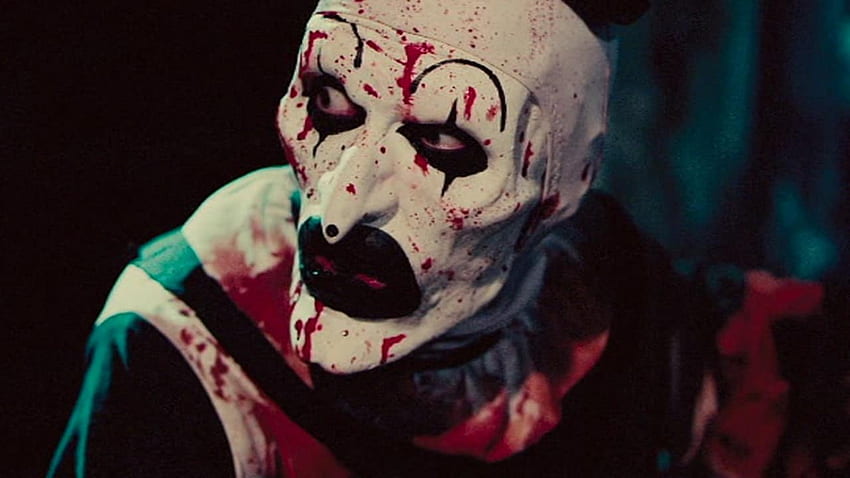 He's Back! New of Art the Clown from the Set of TERRIFIER HD wallpaper