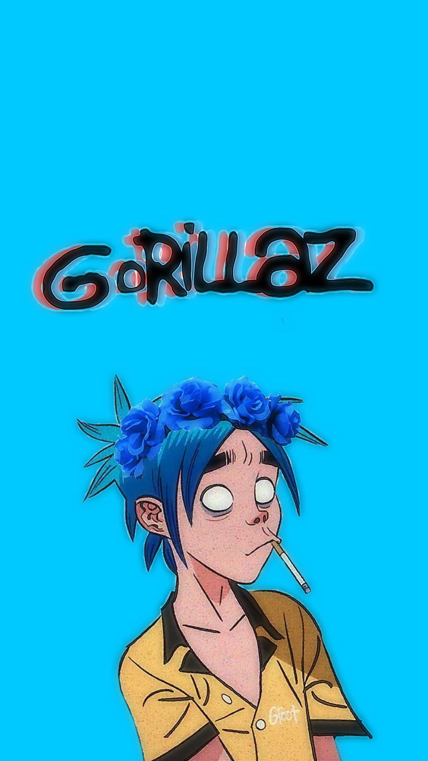 2D Gorillaz wallpaper by Katsu2D  Download on ZEDGE  5c35