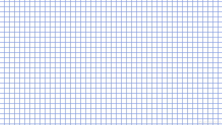 ホワイト ブルー 方眼紙 グリッド ロイヤル ブルー - マインクラフト ピクセル アート ロゴ 高画質の壁紙