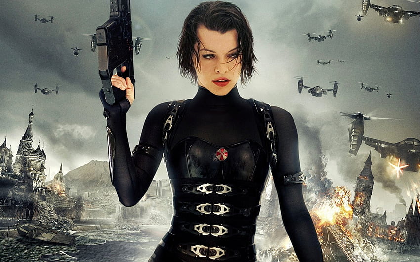 Resident Evil Milla Jovovich Sfondo HD