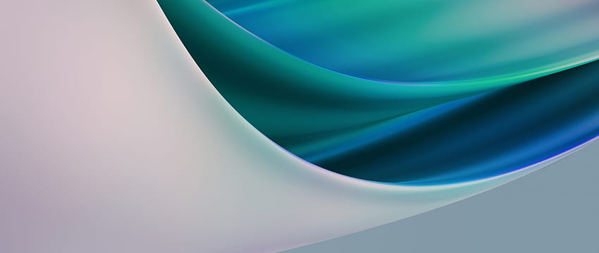 Wellen, Fluidisch, Blaugrün, Türkis, OnePlus Nord N100, Abstrakt, Rot und Türkis HD-Hintergrundbild