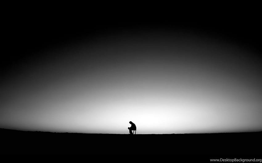 Black and white sad background HD wallpapers | Pxfuel