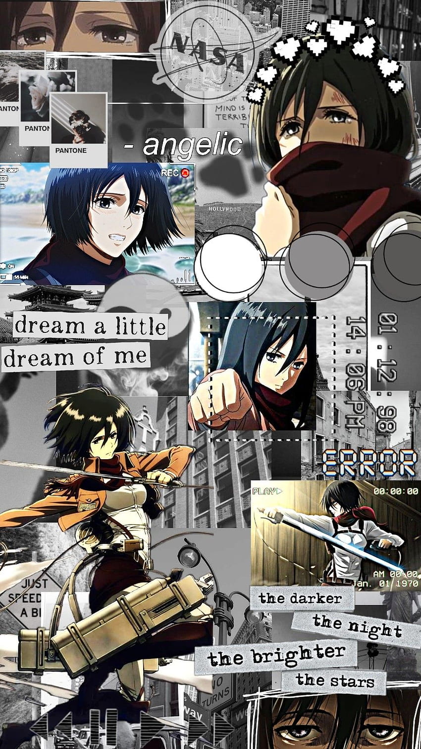 Mikasa Manga HD phone wallpaper