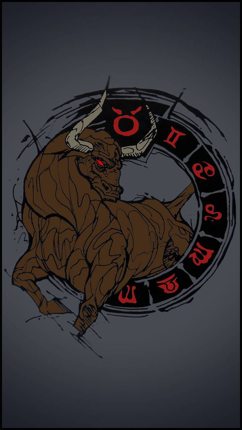 Taurus Zodiac Sign HD phone wallpaper