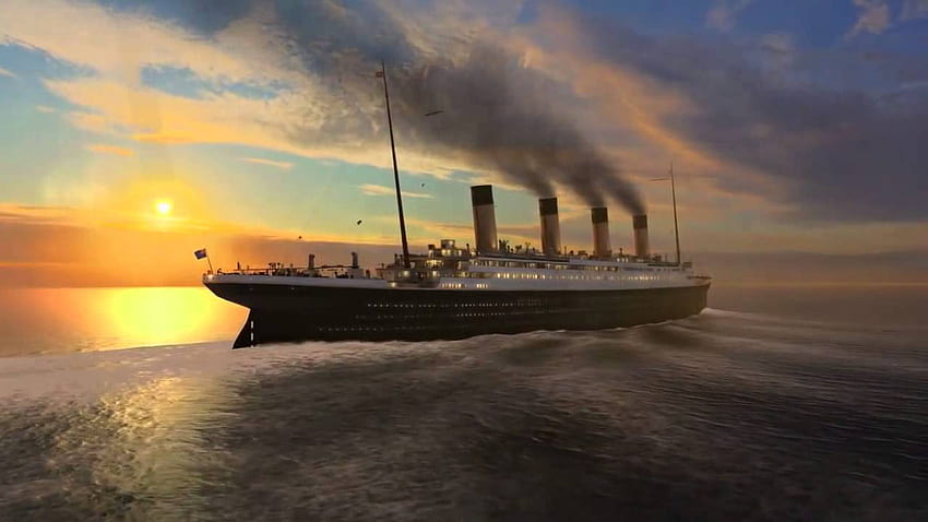 Titanic live, Sinking Ship HD wallpaper