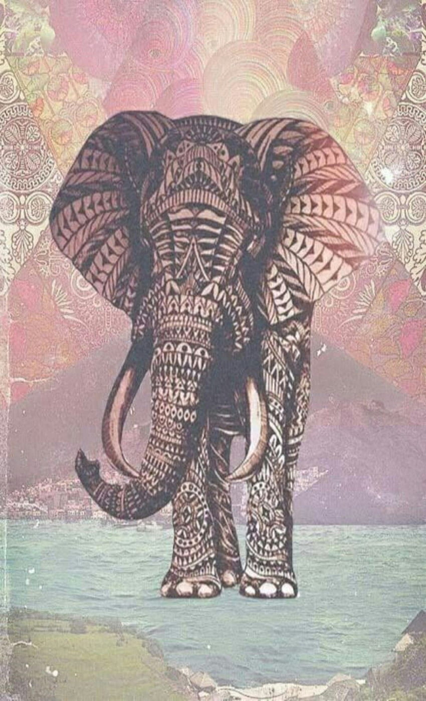 when you feel depressed, Vintage Elephant HD phone wallpaper