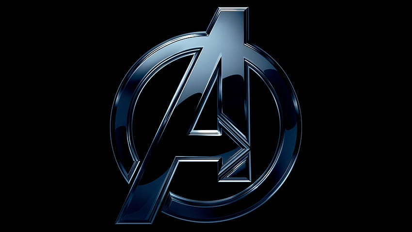 Avengers Logo background, Avengers Assemble Logo HD wallpaper