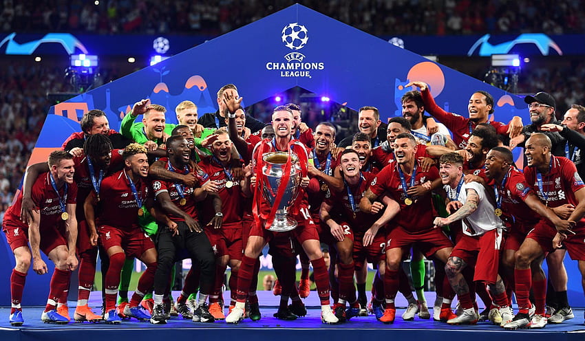 Liverpool FC Liga dos Campeões papel de parede HD