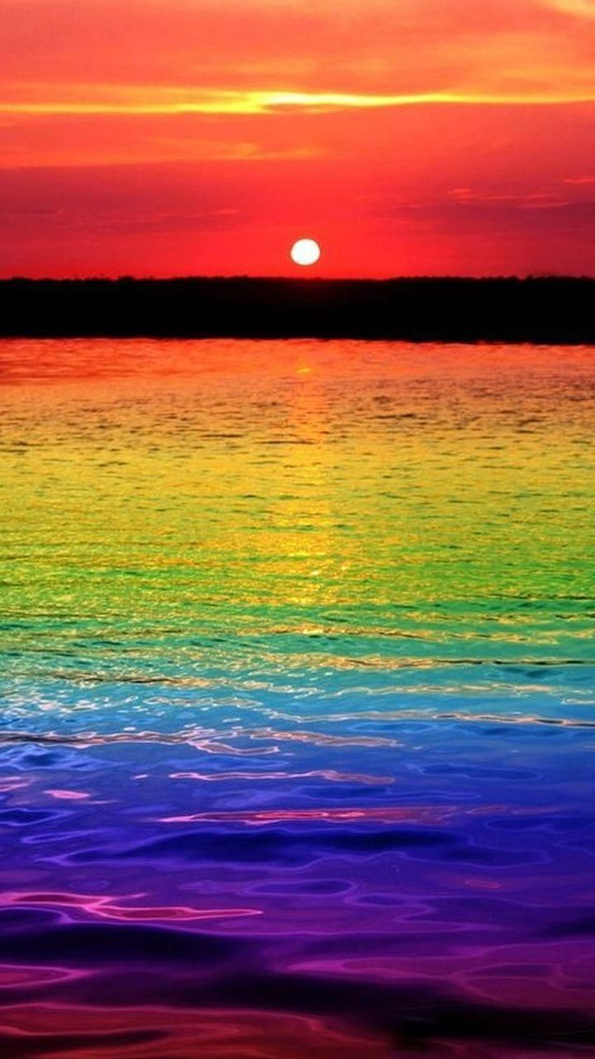 Rainbow at sunset HD wallpapers | Pxfuel