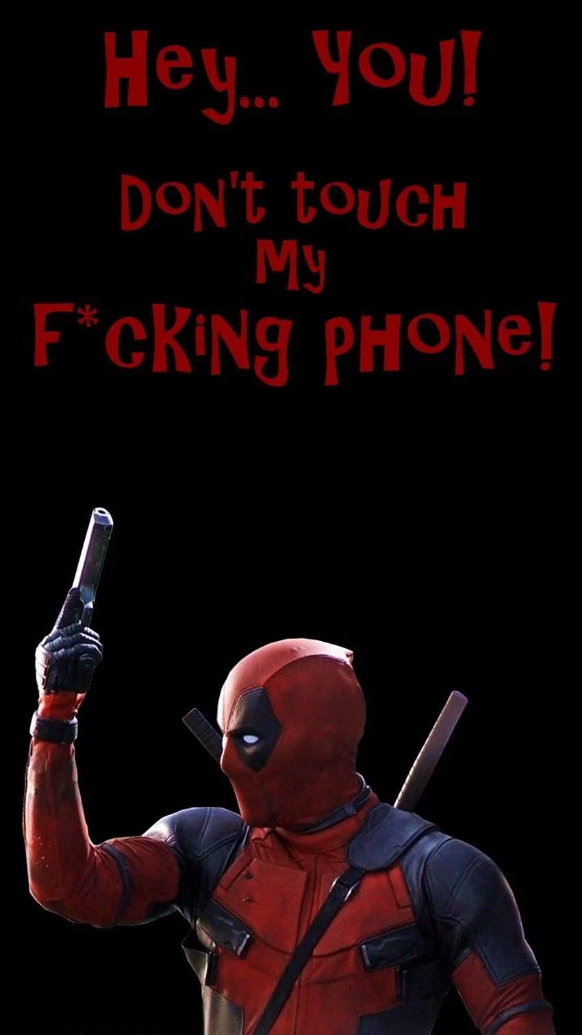 acerca de gracioso en Marvel, Funny Deadpool Phone fondo de pantalla del teléfono