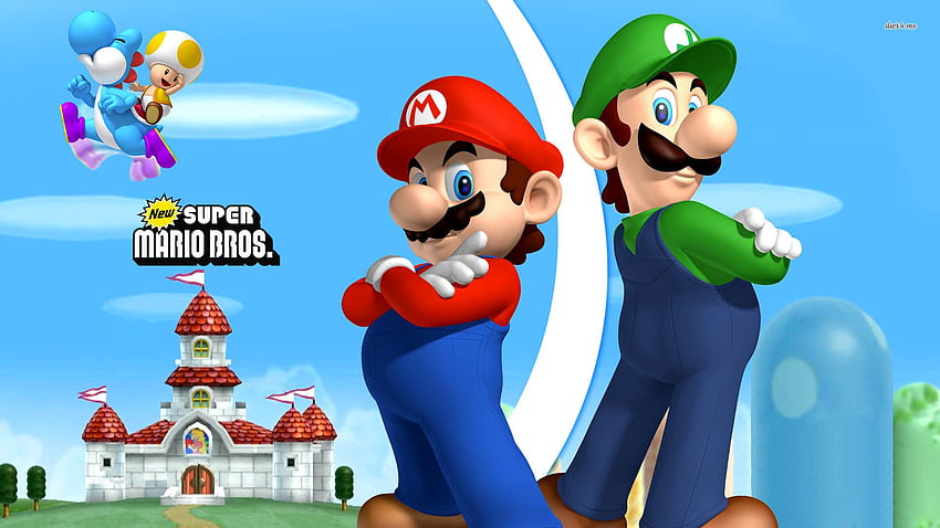 Mario e Luigi, Baby Mario Sfondo HD
