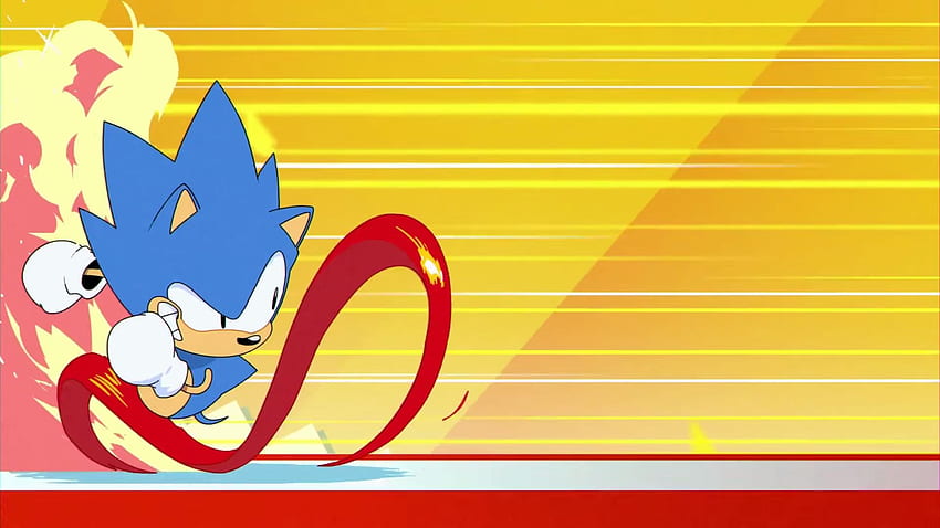 ศิลปะสุดเจ๋ง Sonic Mania Plus วอลล์เปเปอร์ HD