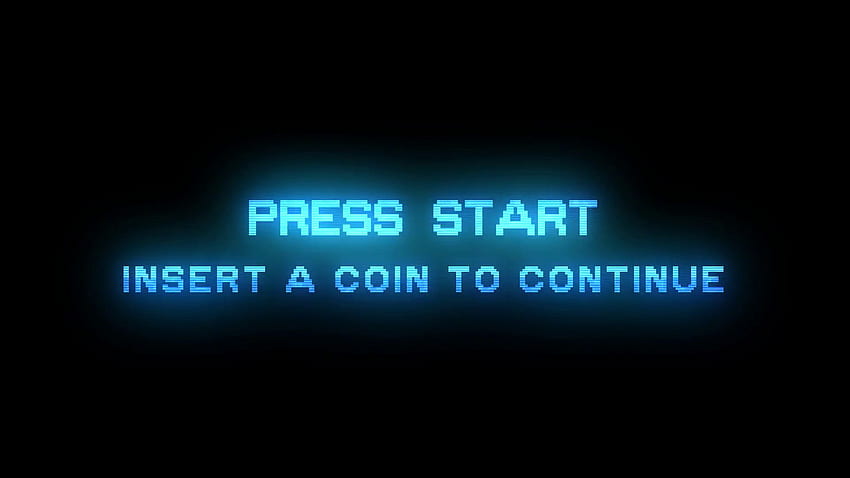 Retro Arcade, Münze einwerfen HD-Hintergrundbild