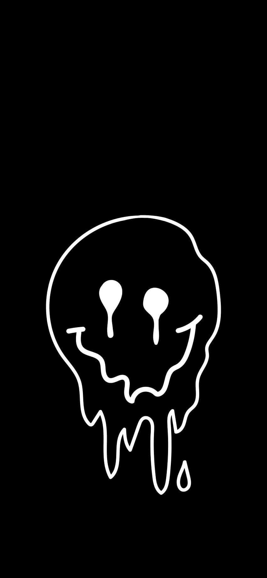 Black Aesthetic Doodle - Black Background, Doodle Space Aesthetic HD phone wallpaper