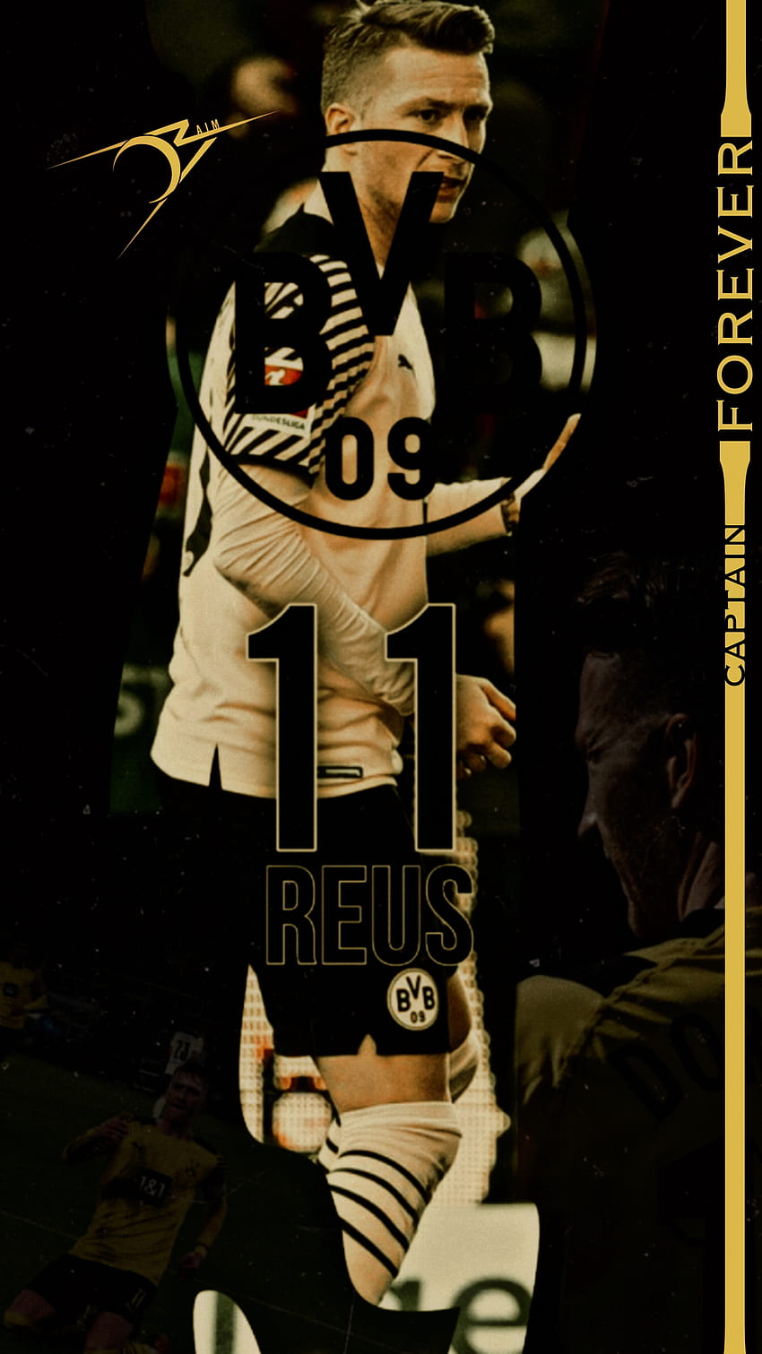 Marco Reus, piłkarz, spor, dortmund Tapeta na telefon HD