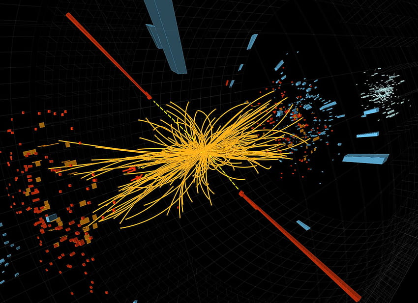 Candidate events in the CMS Standard Model Higgs Search using 2010, Particle Collision HD wallpaper