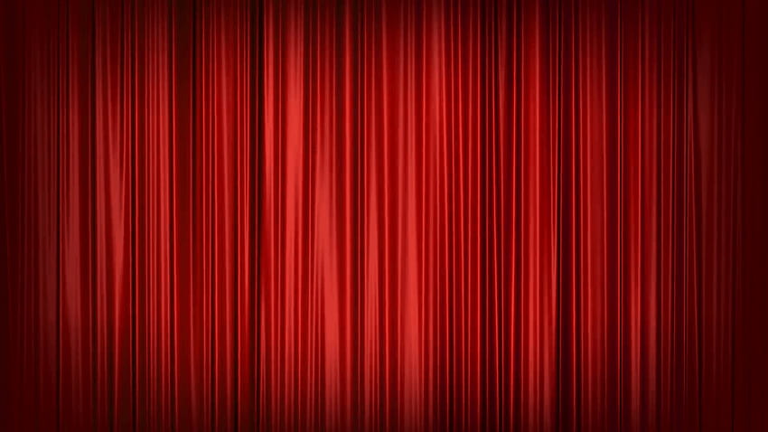 Latar Belakang Tirai, Tirai Merah Wallpaper HD