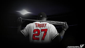 best baseball wallpapers for ios 16 mike trout｜TikTok Search