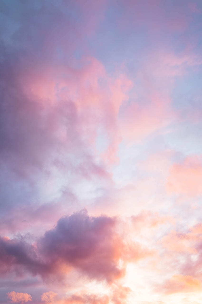 Nature, Sunset, Sky, Pink, Twilight, Clouds, Dusk, Evening HD phone wallpaper