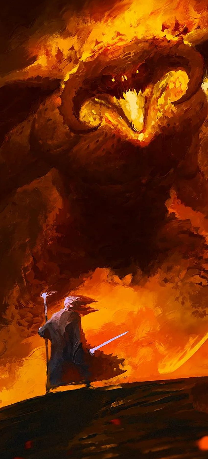 Wallpaper ID 1467509  Balrog 4K Gandalf The Lord of the Rings free  download