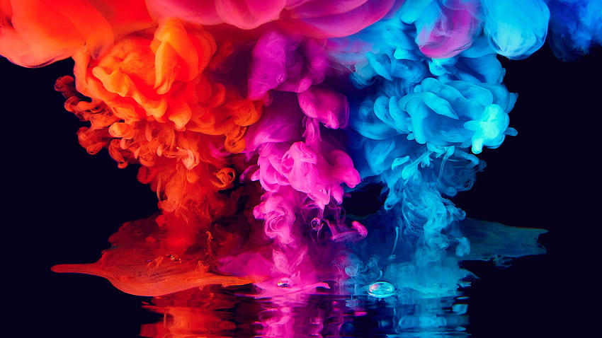 Colorful Smoke - Humo De Colores - HD wallpaper