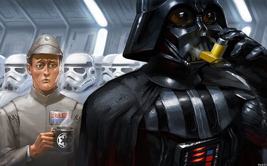 Darth Vader, Stormtrooper, Humor, Star Wars, Funny Stormtrooper HD wallpaper